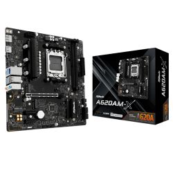 Asrock A620AM-X, AMD A620A, AM5, Micro ATX, 2 DDR5, HDMI, DP, 2.5G LAN, 2x M.2 Asrock A620AM-X, AMD A620A, AM5, Micro ATX, 2 DDR5, HDMI, DP, 2.5G LAN, 2x M.2